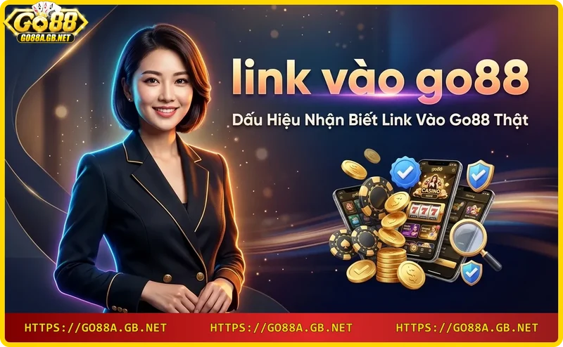 Biểu tượng bảo mật và kiểm tra link Go88 chính thống