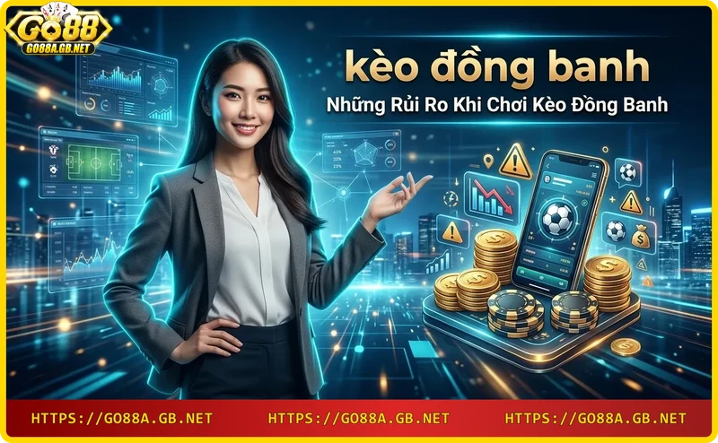 Biểu tượng cảnh báo rủi ro khi chơi kèo đồng banh
