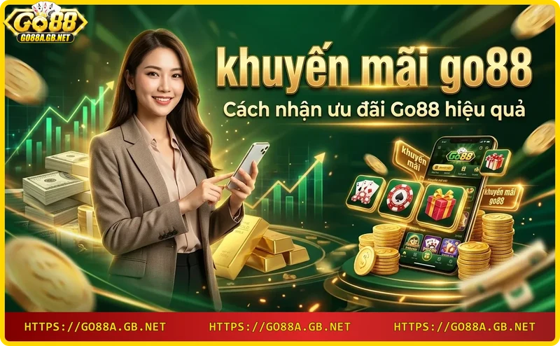 Các bước đăng ký, nạp tiền và nhận khuyến mãi Go88