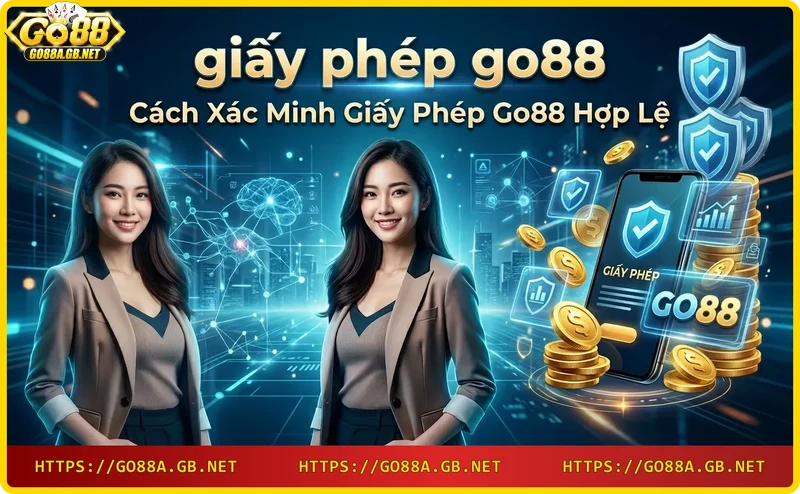 Cách xác minh giấy phép Go88 hợp lệ - kính lúp kiểm tra tài liệu số với dấu tích xanh