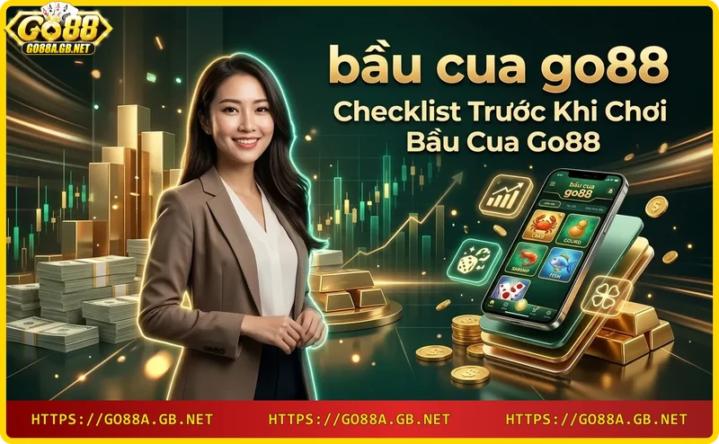 Checklist trước khi chơi bầu cua Go88: đăng ký, nạp tiền, tìm hiểu luật