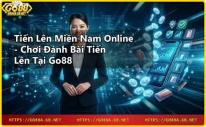 Giao diện game tiến lên miền Nam tại Go88 với khuyến mãi hấp dẫn