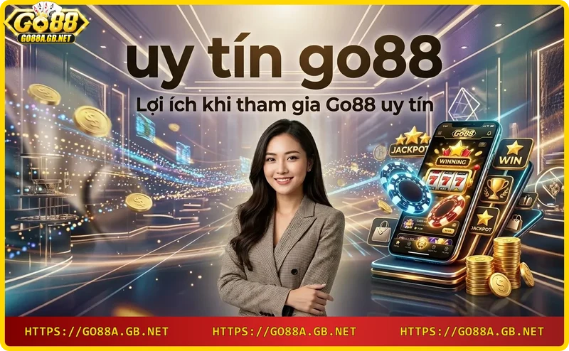 Hình ảnh minh họa lợi ích khi tham gia Go88: bảo mật, thanh toán, hỗ trợ