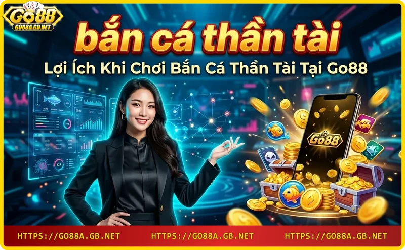Lợi ích khi chơi bắn cá thần tài tại Go88 - Đổi thưởng nhanh chóng