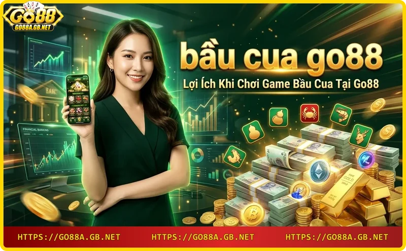 Lợi ích khi chơi game bầu cua tại Go88: giao diện thân thiện, tỷ lệ thưởng cao