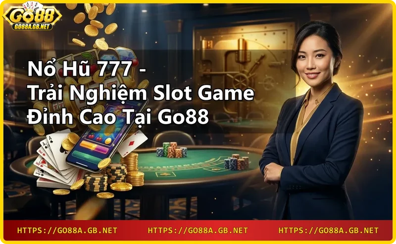 Lợi ích nổ hũ 777 - Jackpot khổng lồ và tiền thưởng cao tại Go88