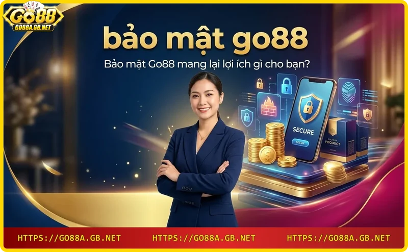 Người dùng tương tác với hệ thống bảo mật Go88, đảm bảo an toàn thông tin