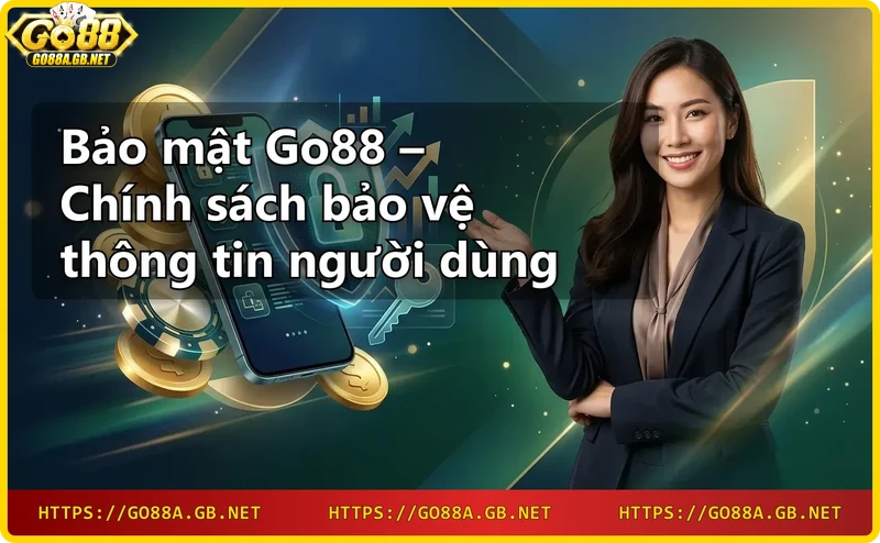 Người dùng tương tác với hệ thống bảo mật Go88, đảm bảo an toàn thông tin
