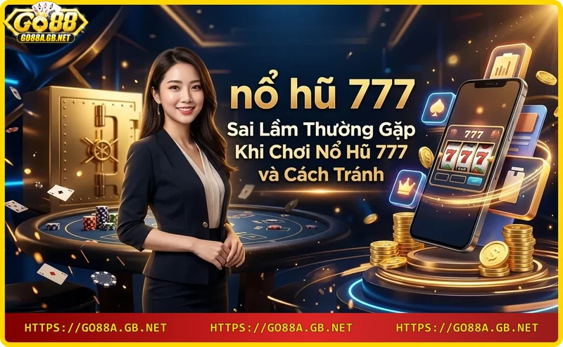 Sai lầm khi chơi nổ hũ 777 - Đặt cược quá lớn và thiếu kiểm soát